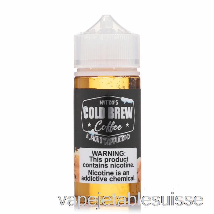 Vape Suisse Cappuccino Aux Amandes - Infusion Froide Nitros - 100ml 3mg